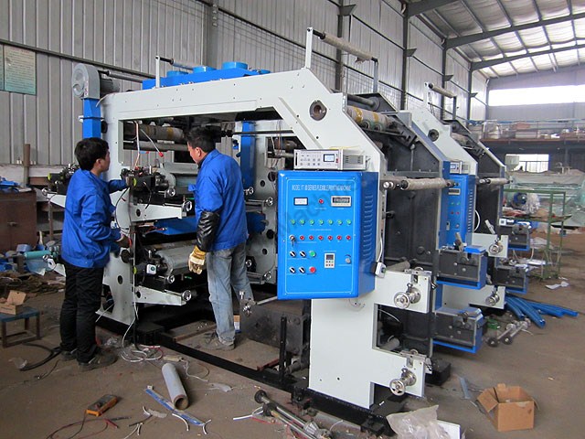 Four-color Flexographic Printing Machine