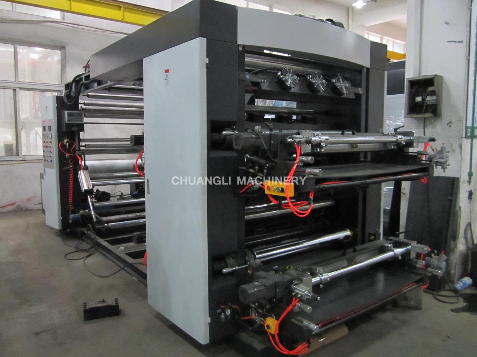 High-speed High Quality Four-color Flexographic Printing Machine