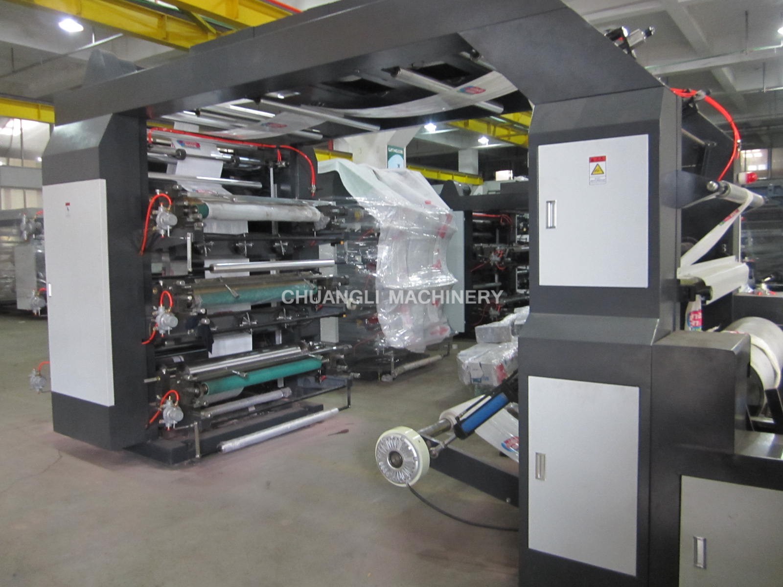 High-speed High Quality Six-color Flexographic Printing Machine