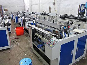 Computer Control Two-line Hot-sealing and Hot-cutting Bag Machine