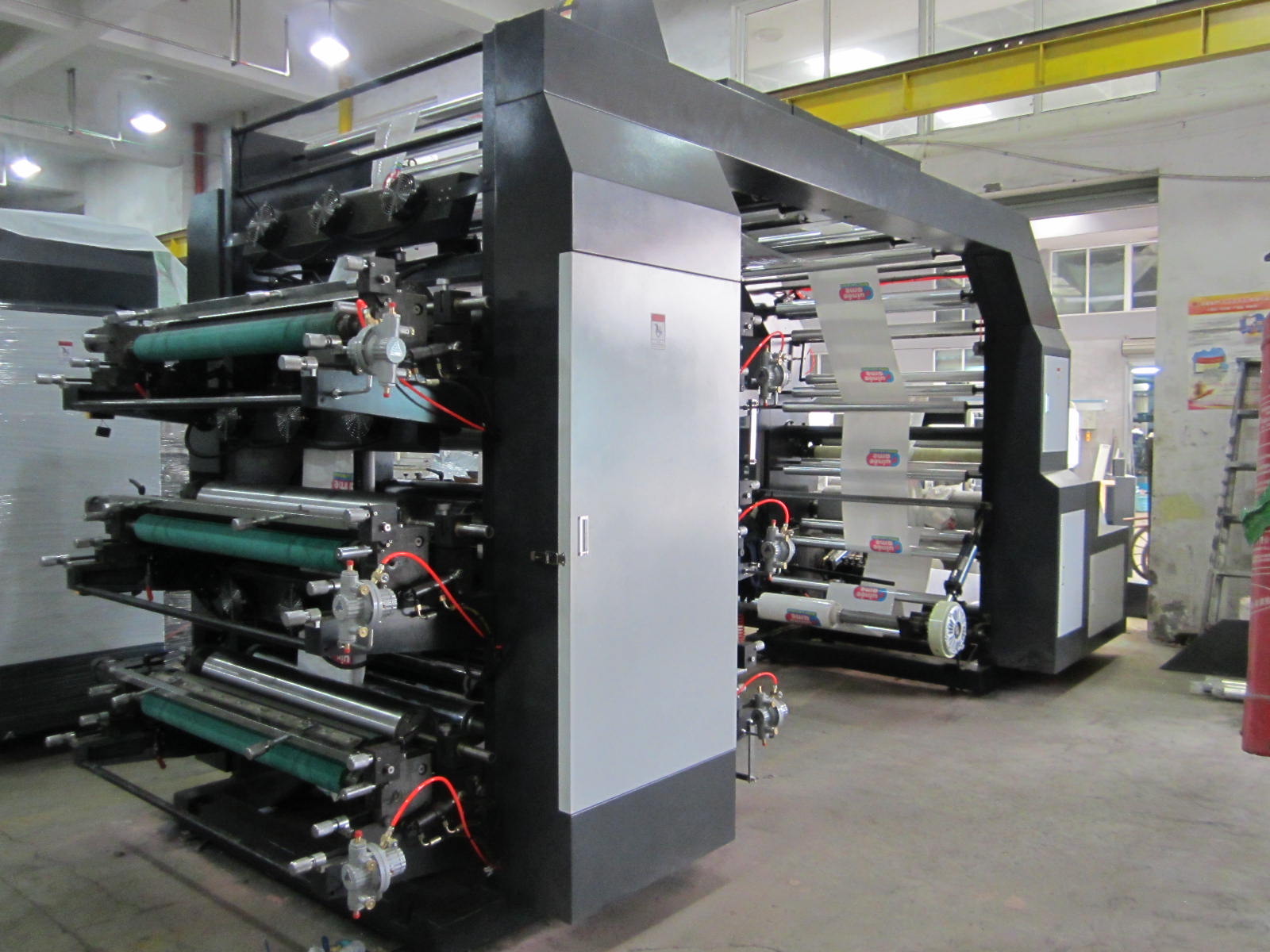 High-speed High Quality Six-color Flexographic Printing Machine