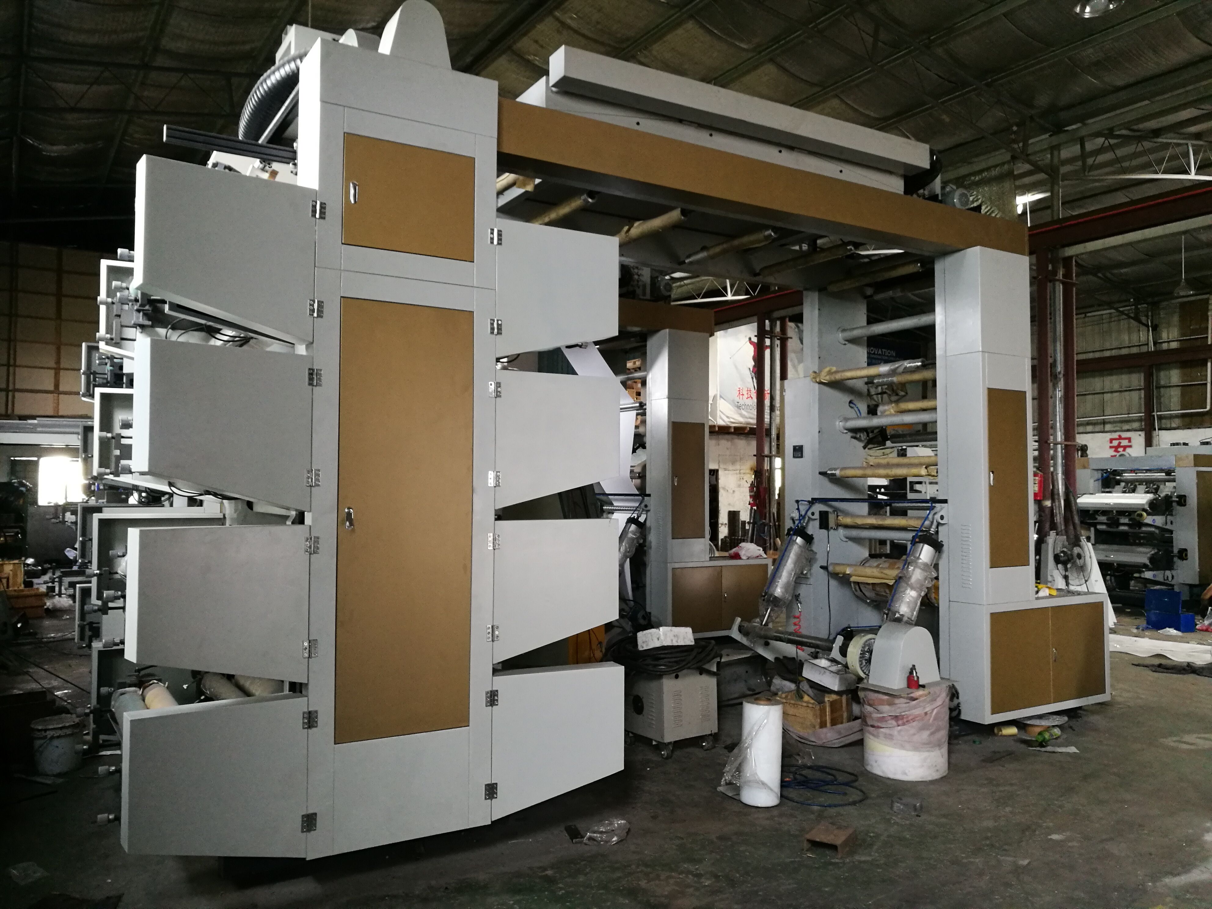 High-speed High Quality Eight-color Flexographic Printing Machine